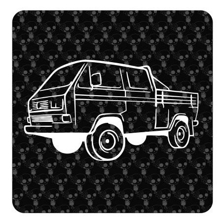 Autocollant VW T3 Doka