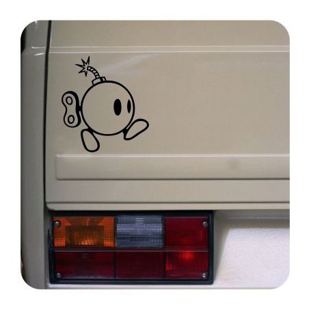 Bomba Super Mario Sticker