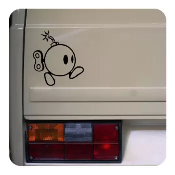 Bomba Super Mario Sticker