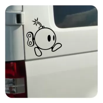 Bomba Super Mario Sticker