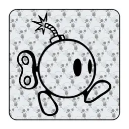 Autocollant Bomba Super Mario 2