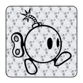 Bomba Super Mario Sticker 2