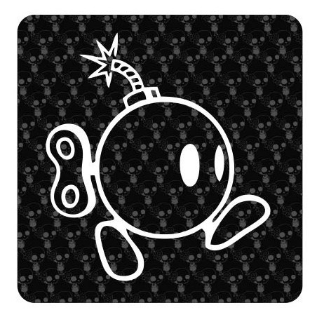 Bomba Super Mario Sticker