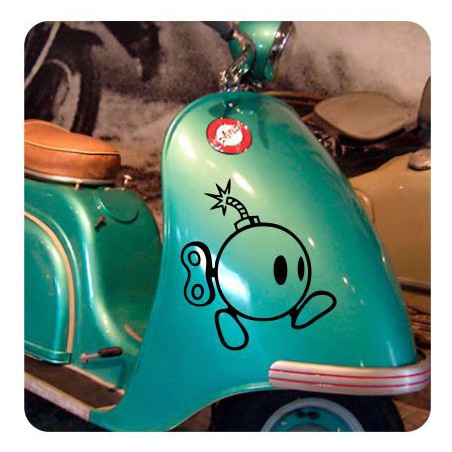 Bomba Super Mario Sticker