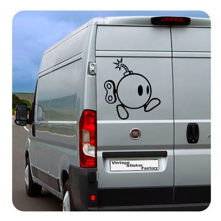 Bomba Super Mario Sticker