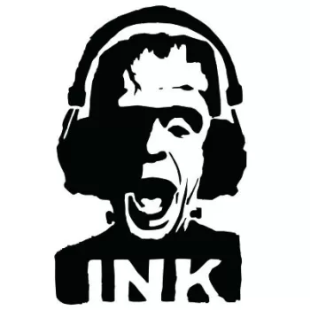 Pegatina de vinilo HERMAN MUNSTER INK