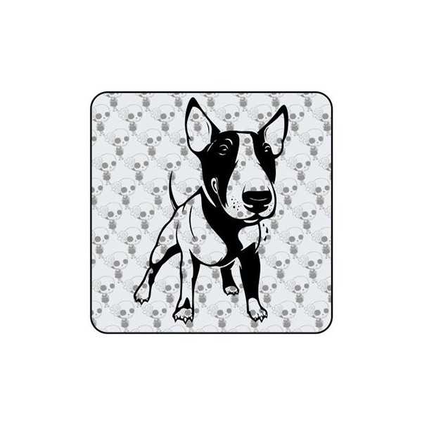 Pegatina Bull Terrier. Vinilo de alta calidad, soporta perfectamente la intemperie, apto incluso para náutica. Pégala donde quie