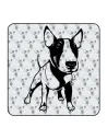 Pegatina Bull Terrier. Vinilo de alta calidad, soporta perfectamente la intemperie, apto incluso para náutica. Pégala donde quie