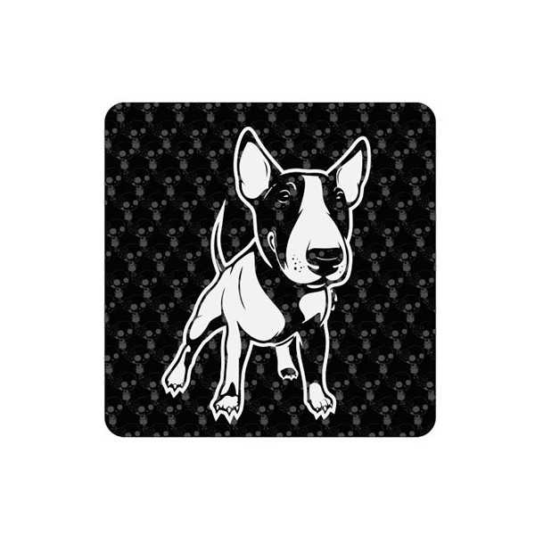 Pegatina Bull Terrier. Vinilo de alta calidad, soporta perfectamente la intemperie, apto incluso para náutica. Pégala donde quie