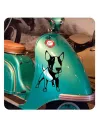Pegatina Bull Terrier. Vinilo de alta calidad, soporta perfectamente la intemperie, apto incluso para náutica. Pégala donde quie