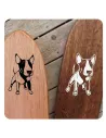 Pegatina Bull Terrier. Vinilo de alta calidad, soporta perfectamente la intemperie, apto incluso para náutica. Pégala donde quie