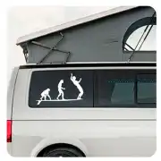 Longboard Evo Aufkleber