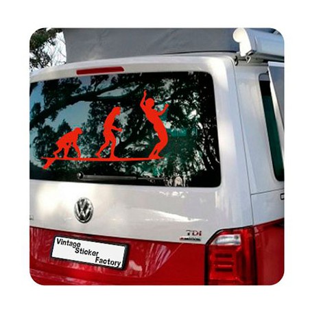 Longboard Evo Sticker