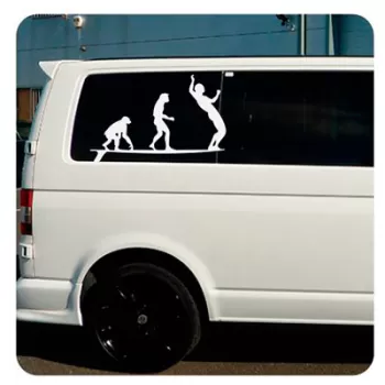 Longboard Evo Sticker