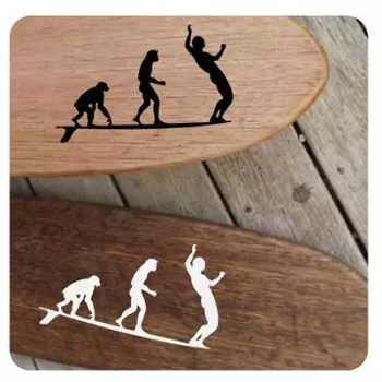 Longboard Evo Sticker