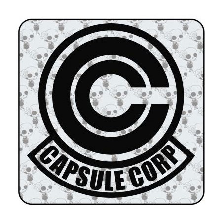 Pegatina Capsule Corp. Vinilo de alta calidad, soporta perfectamente la intemperie, apto incluso para náutica. Pégala donde quie