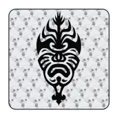 Mascara Tribal Aufkleber 2
