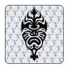 Autocollant Mascara Tribal