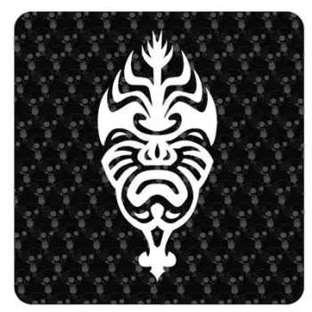 Mascara Tribal Sticker