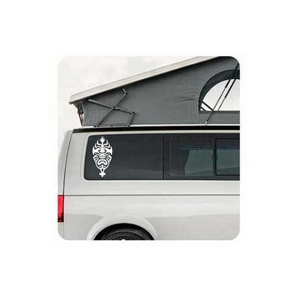 Mascara Tribal Sticker