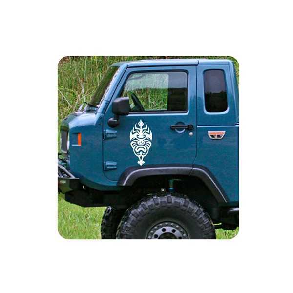 Mascara Tribal Sticker