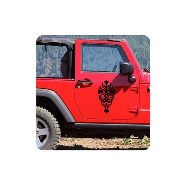 Mascara Tribal Sticker