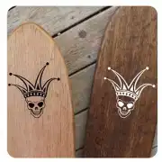 Calavera Joker Sticker