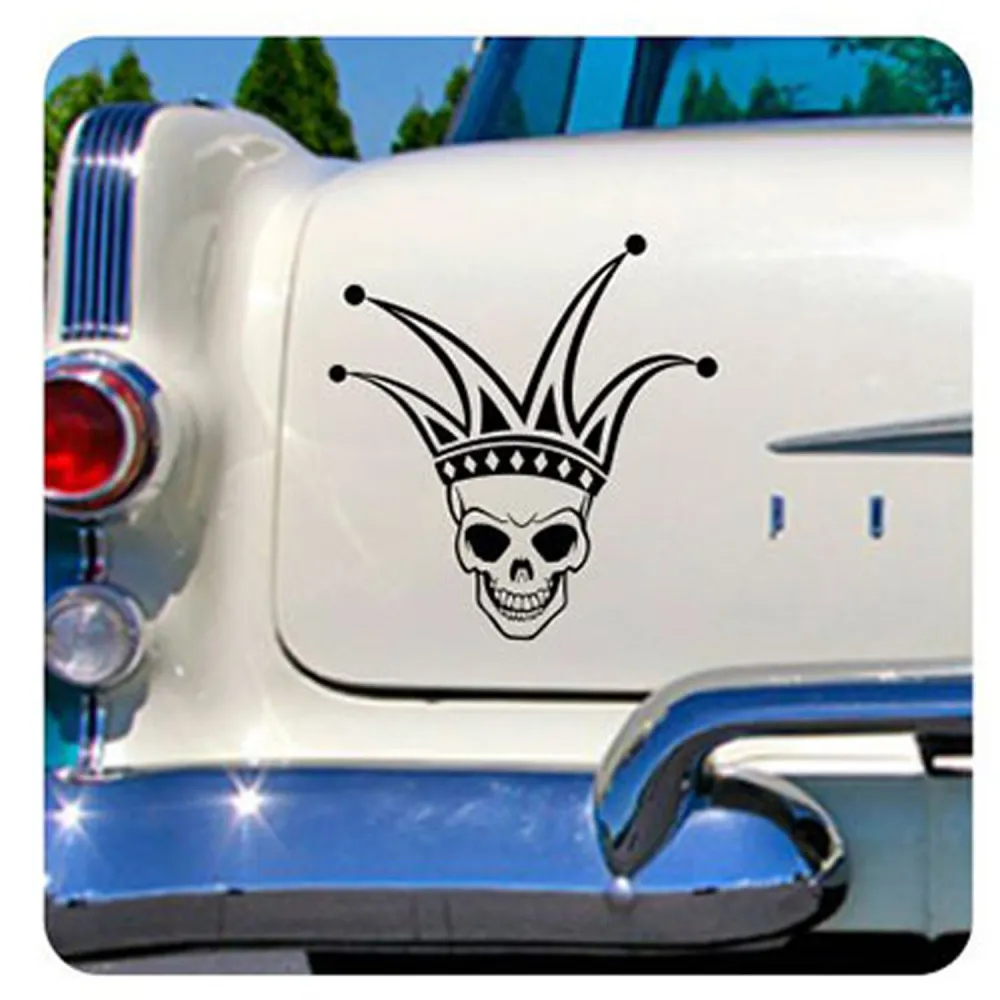 Calavera Joker Sticker