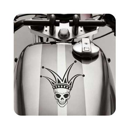 Calavera Joker Sticker