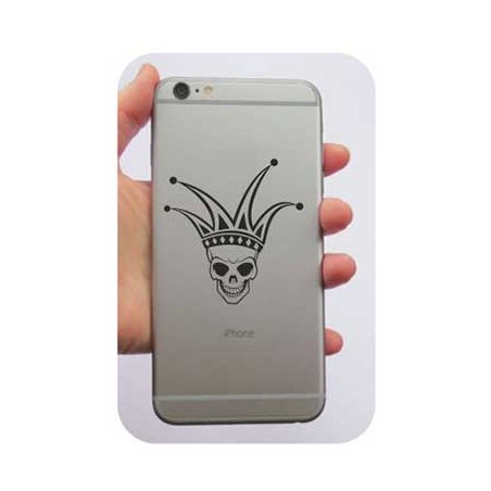 Calavera Joker Sticker