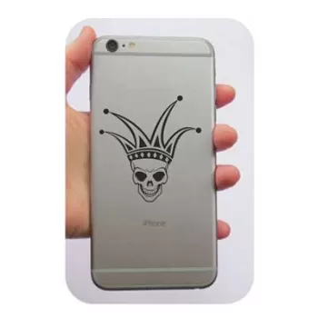 Calavera Joker Sticker