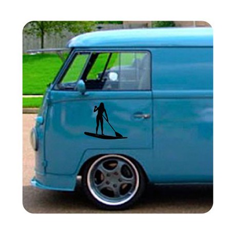SUP Girl Sticker