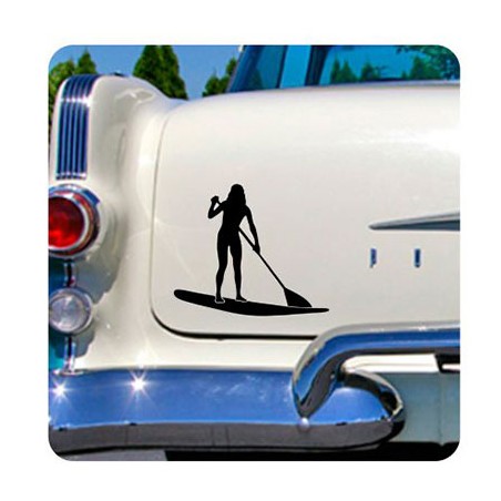 SUP Girl Sticker