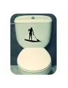 Pegatina SUP Girl. Vinilo de alta calidad, soporta perfectamente la intemperie, apto incluso para náutica. Pégala donde quieras,