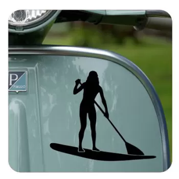 Autocollant SUP Girl