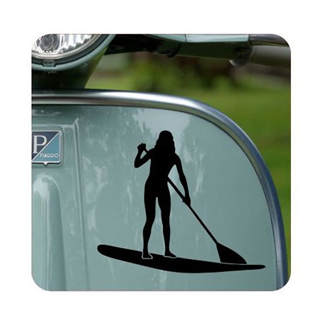SUP Girl Sticker