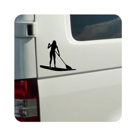 SUP Girl Sticker