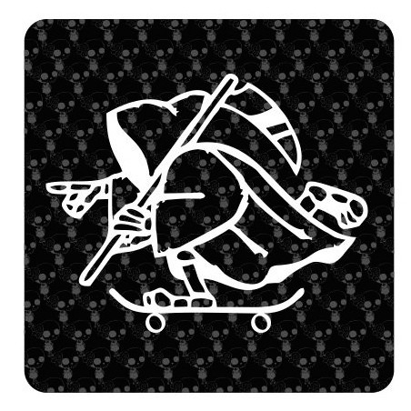 Autocollant Skater La Muerte 