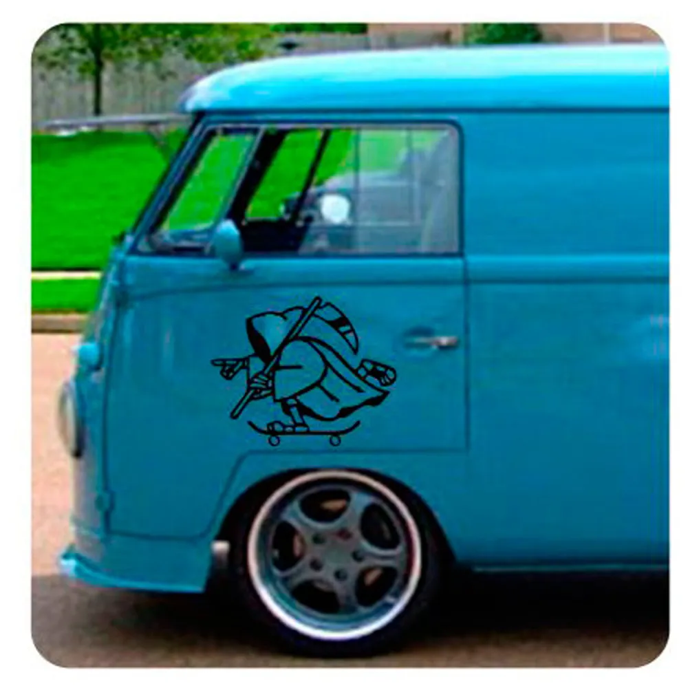 Autocollant Skater La Muerte 