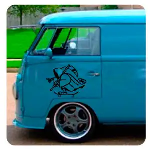 Skater La Muerte  Sticker