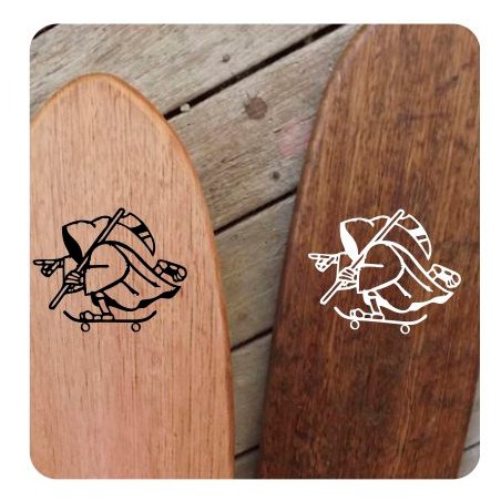Autocollant Skater La Muerte 