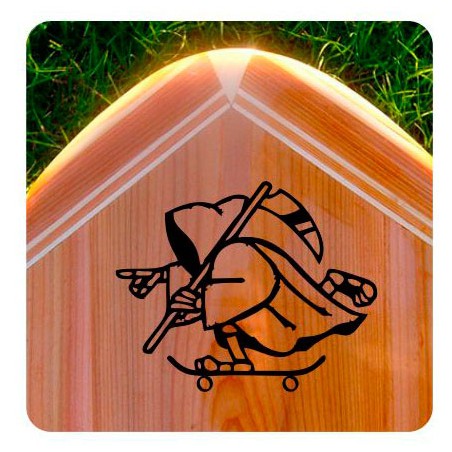 Autocollant Skater La Muerte 