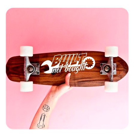 Built Not Bought Aufkleber