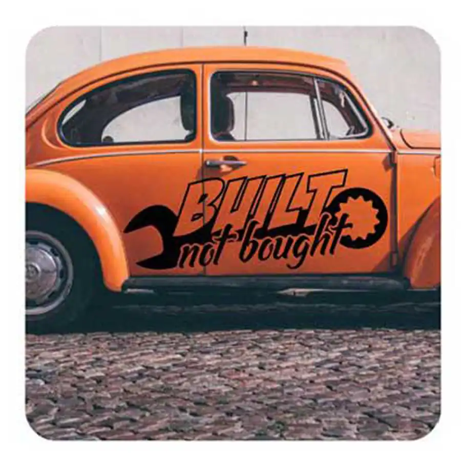 Built Not Bought Sticker