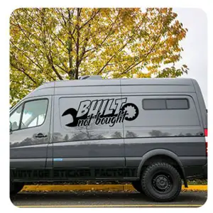 Built Not Bought Sticker