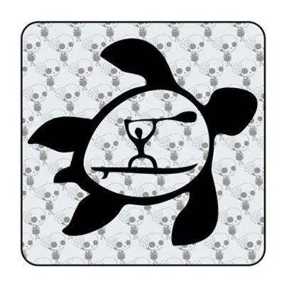 Pegatina SUP Tortuga. Vinilo de alta calidad, soporta perfectamente la intemperie, apto incluso para náutica. Pégala donde quier 2