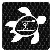 Pegatina SUP Tortuga. Vinilo de alta calidad, soporta perfectamente la intemperie, apto incluso para náutica. Pégala donde quier