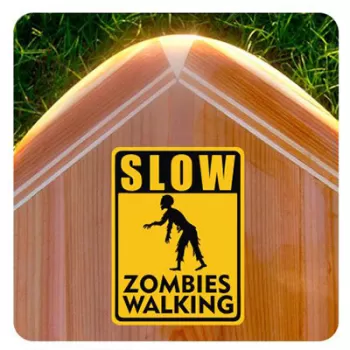 Autocollant Slow Zombies Walking