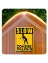 Slow Zombies Walking Sticker