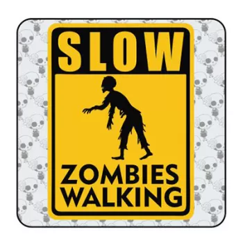 Autocollant Slow Zombies Walking